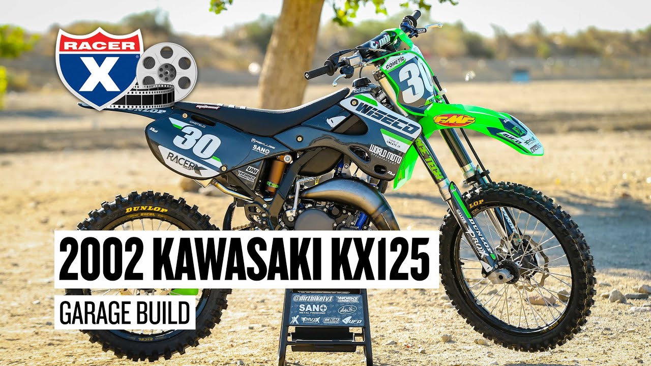2002 Kawasaki KX125 Two-Stroke Garage Build Bike Rebuild