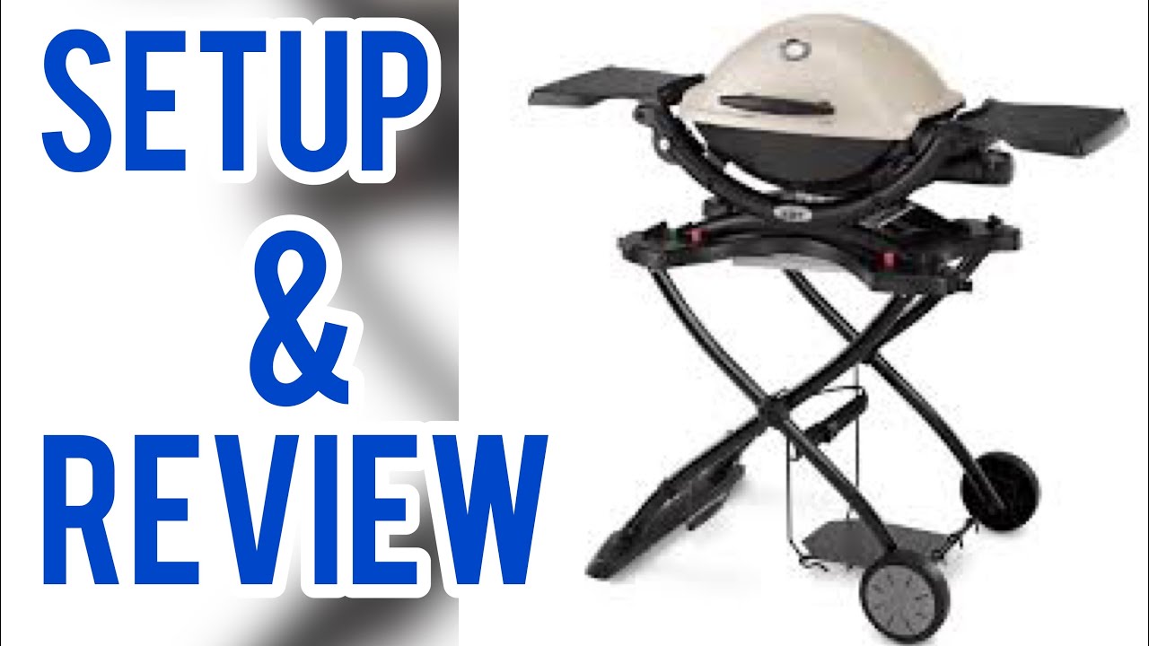 Weber Q1200: Сборка и обзор портативной тележки / Как собрать портативную тележку Weber Q