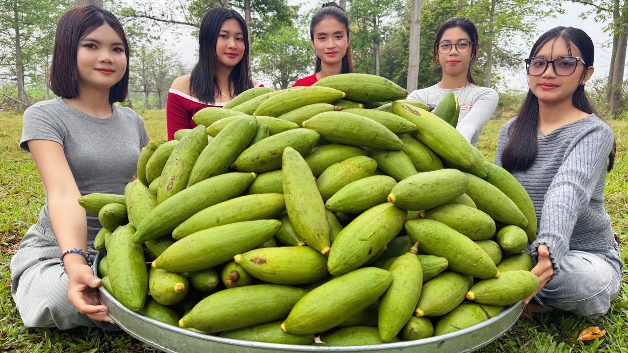 Amazing cooking green kapok with chili sauce recipe