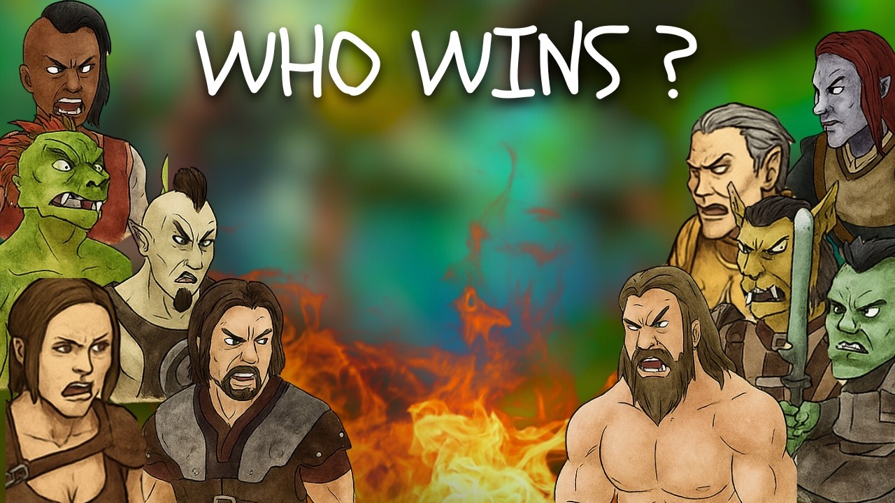 Who Wins If Every Race In The Elder Scrolls Goes To War