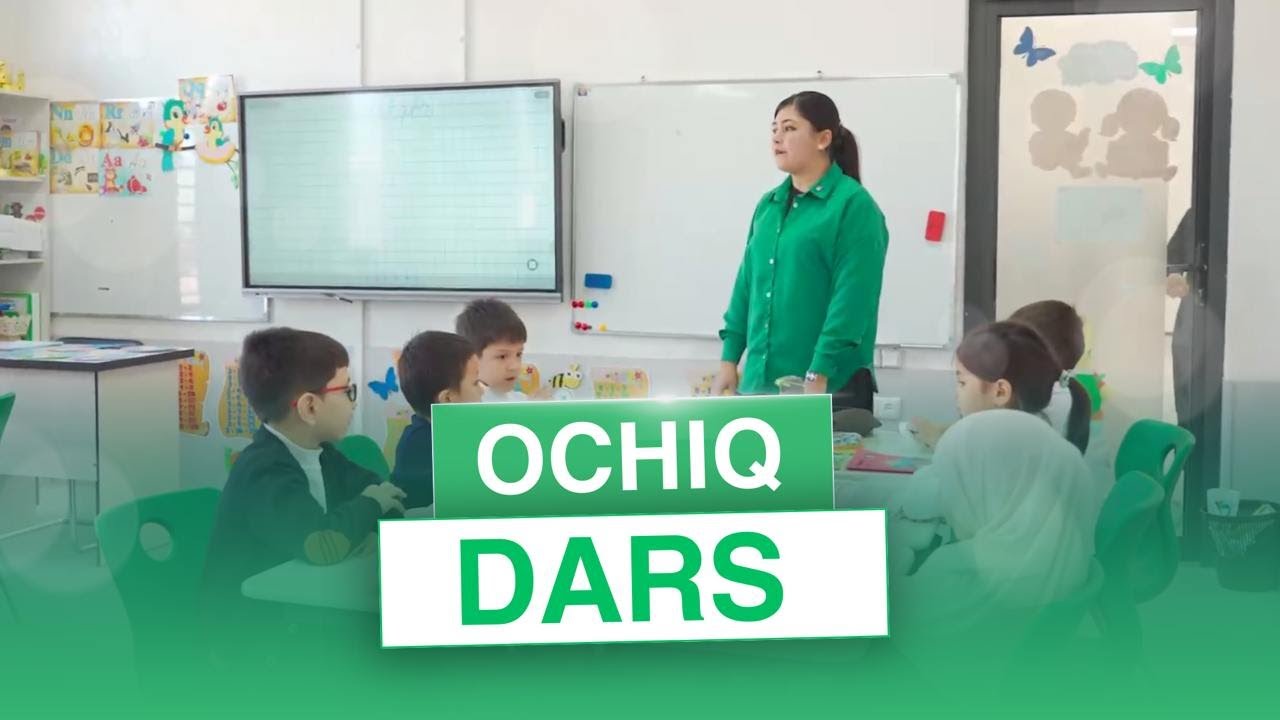 1-sinf oʻquvchilari bilan ochiq dars | Rahimov School