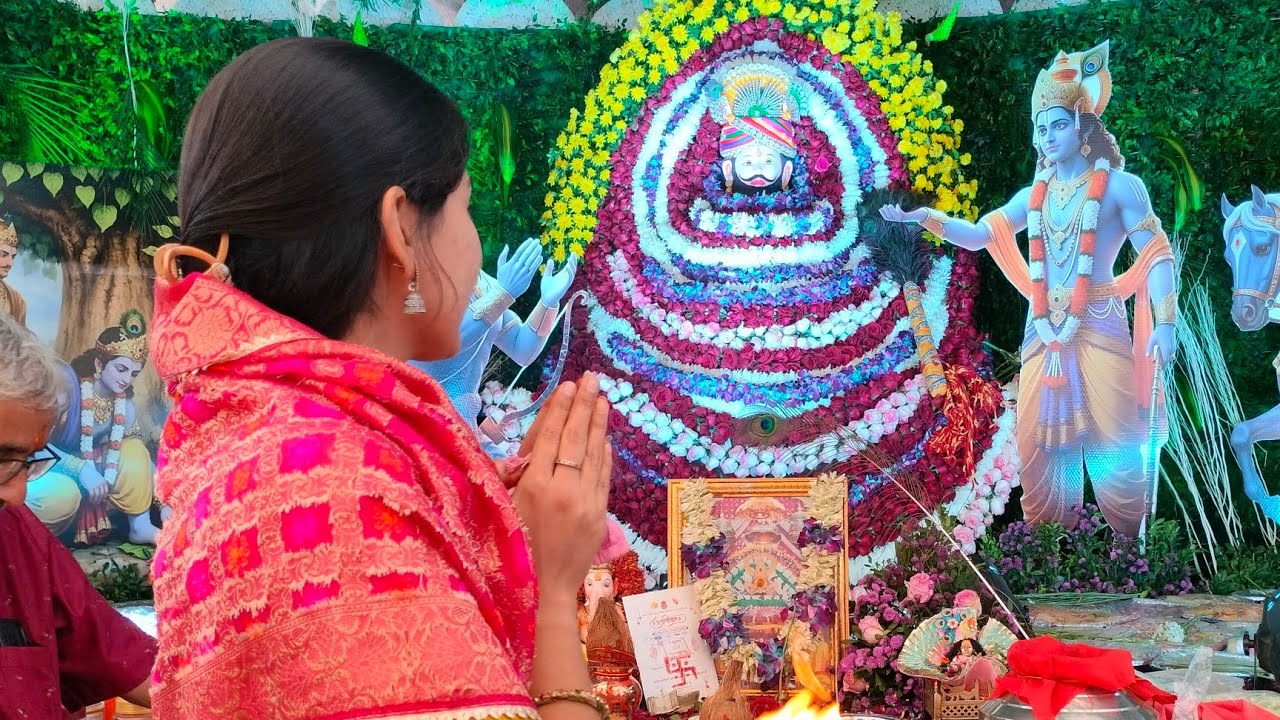एक शाम बाबा श्याम के नाम🙏#trending #jaishreeram #jaishreeshyam #dailyvlog #youtube #viral #yt #short