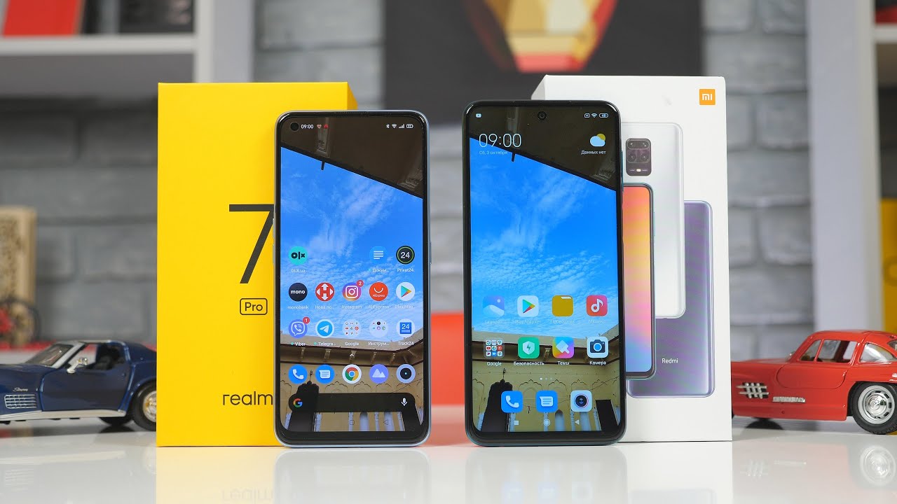 Сравнение Redmi Note 9 Pro vs Realme 7 Pro - ЖЕСТКАЯ ЗАРУБА🔥 КОНКУРС