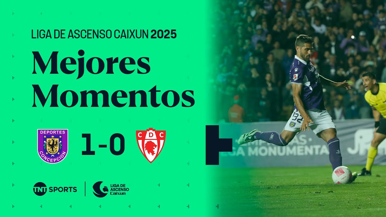 🟣⚪ Dep. Concepci&oacute;n 1 - 0 🔴⚪ Dep. Copiap&oacute; | Liga de Ascenso Caixun 2025 - Liguilla Semifinal IDA