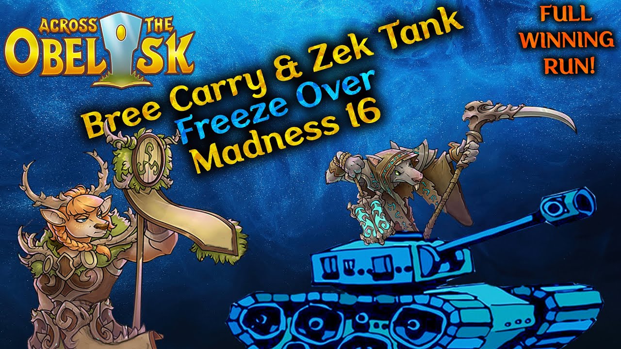 Zek Tank and Bree Carry Freeze Madness 16 - Full Winning Run