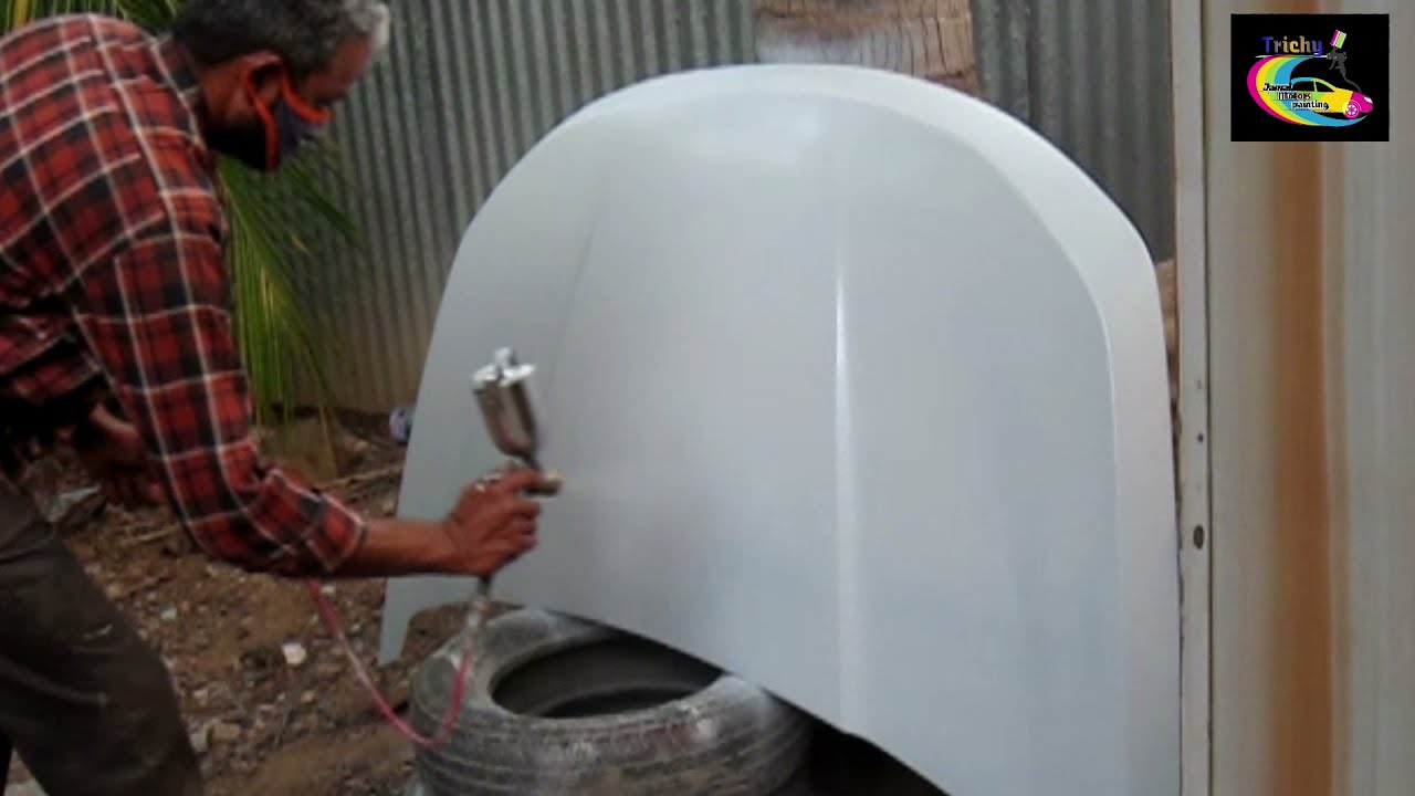 Tata Hexa full painting in tamil|||metalic blue colour.