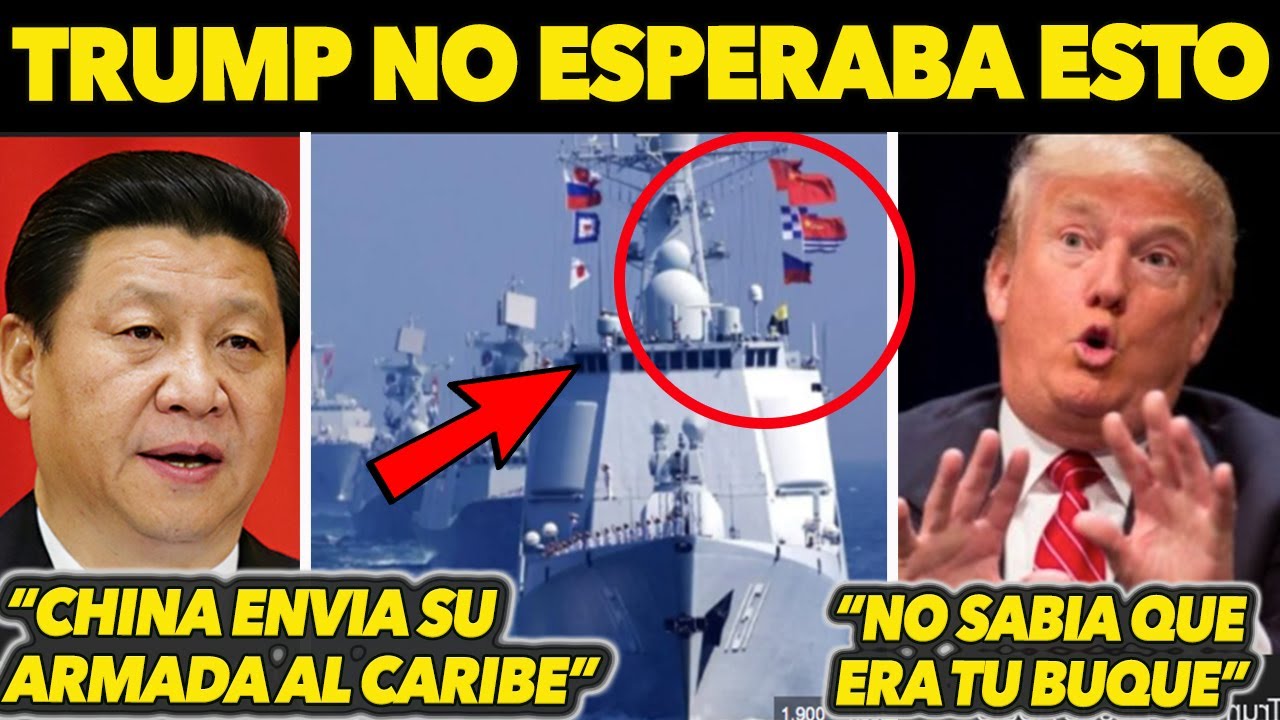 TRUMP EN PANICO! IRAN Y CHINA ENVIAN SU ARMADA NAVAL A VENEZUELA!
