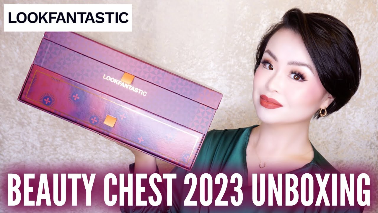 【10万円以上相当!!】LOOKFANTASTIC ビューティーチェスト2023開封!! | LOOKFANTASTIC BEAUTY CHEST 2023 UNBOXING