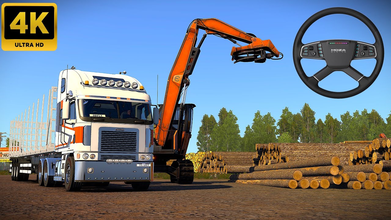 Realistic off-road driving | Argosy truck | Mapa RBR | ETS2 | Moza TSW