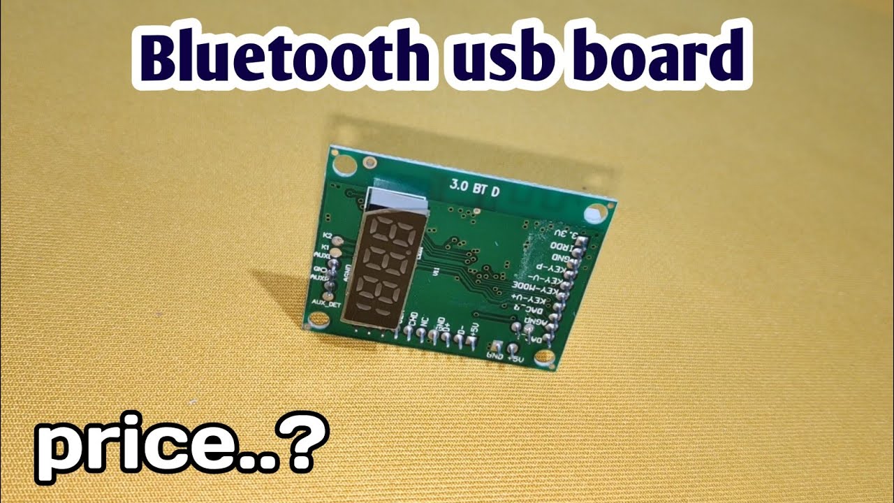 Mini USB Bluetooth board price || USB board with Bluetooth