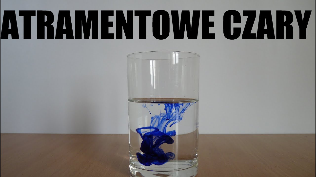 Jak zrobić sztuczkę z atramentem? Eksperymenty w domu (proste doświadczenia fizyczne i inne)