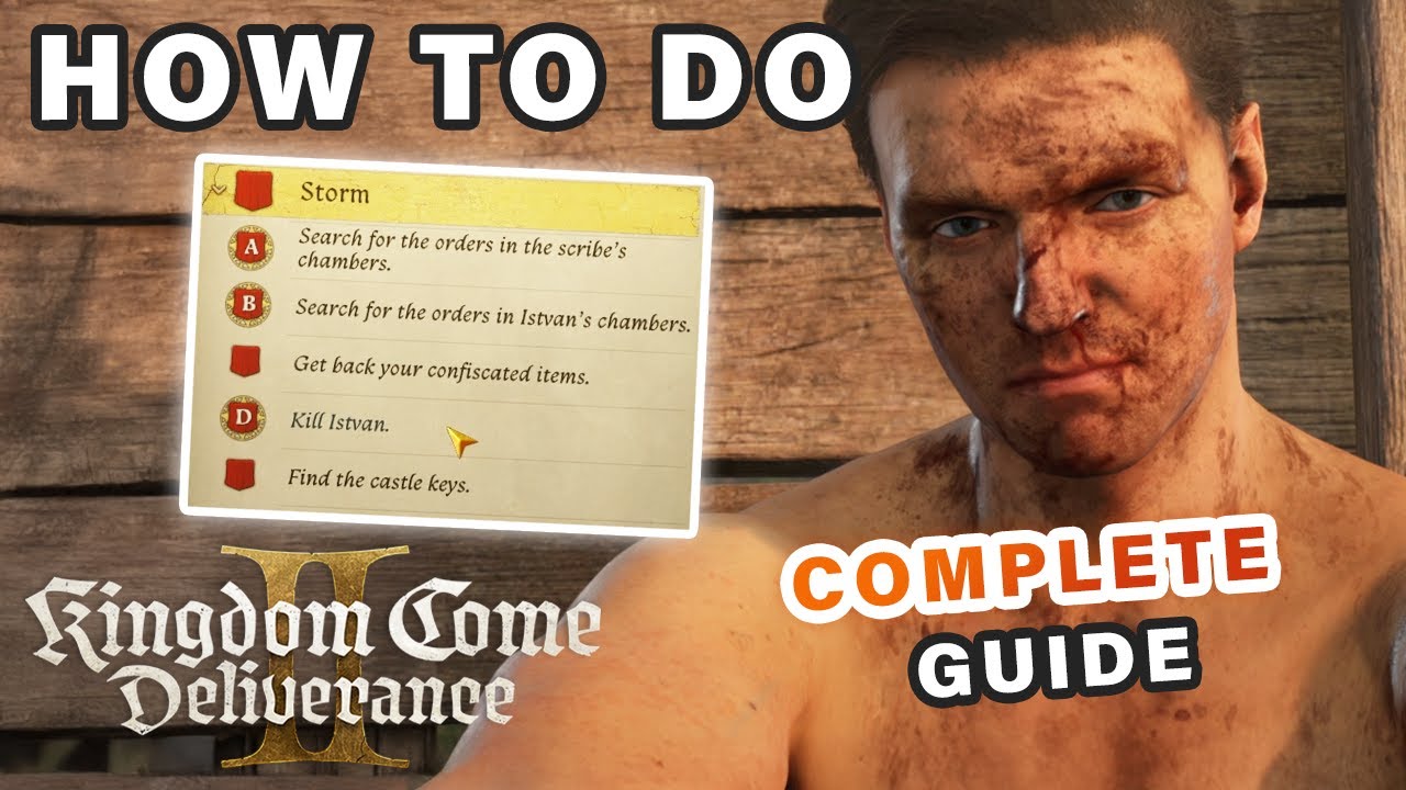 How to do "Storm" Quest Walkthrough ► Kingdom Come Deliverance 2