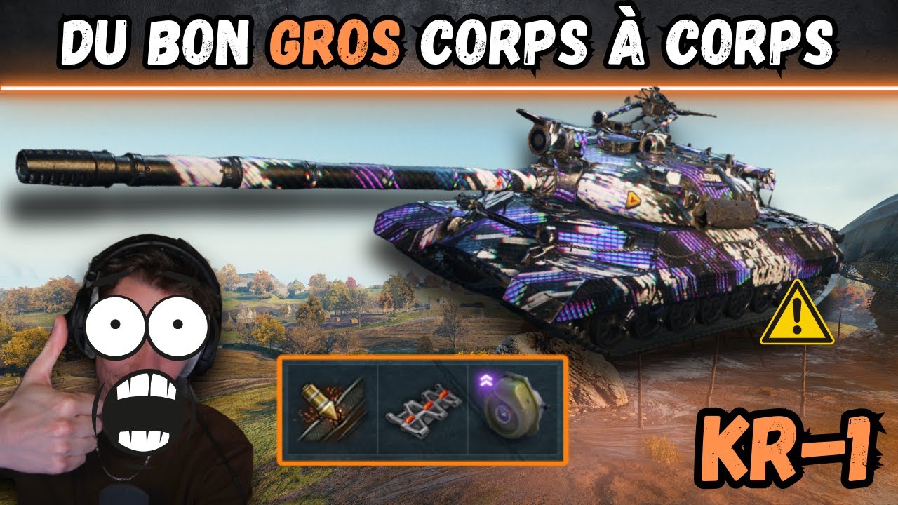 🎬 Un BON GROS Corps &agrave; Corps ▶️ Gameplay KR-1 ⚔️ [WOT-FR]