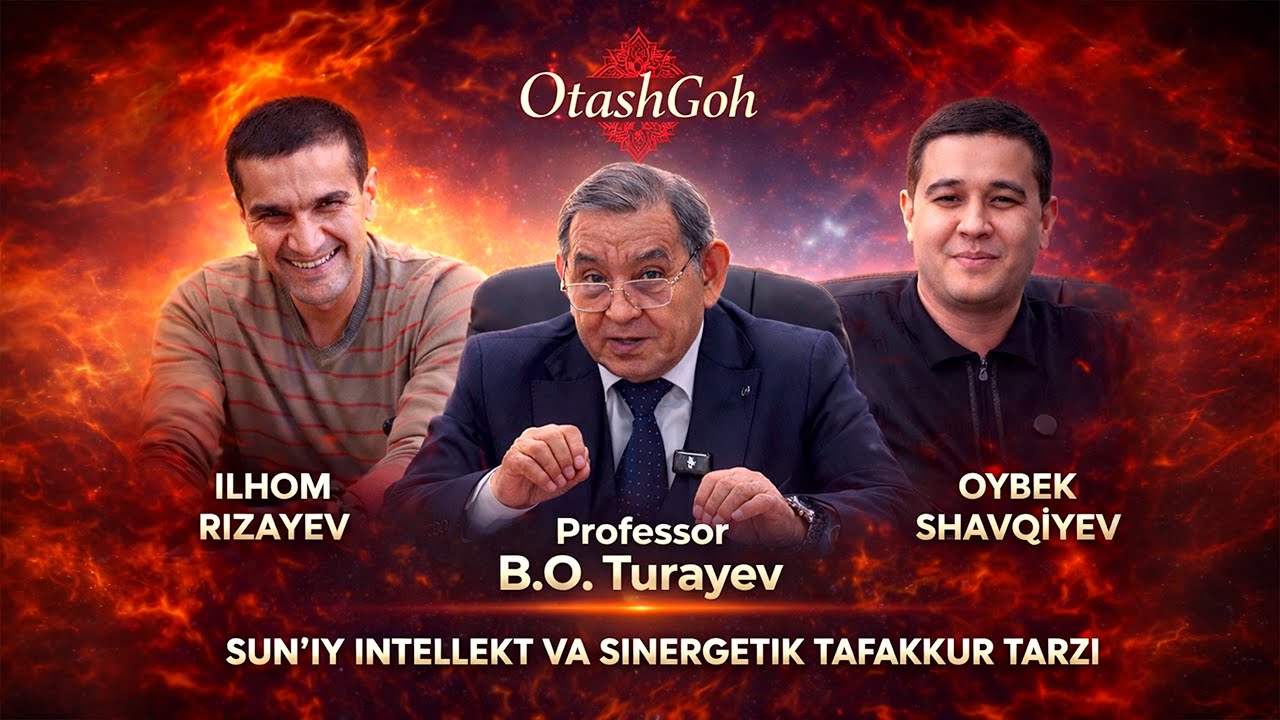 Sun’iy intellekt va sinergetik tafakkur tarzi | B.O.Turayev | @otashgoh ​