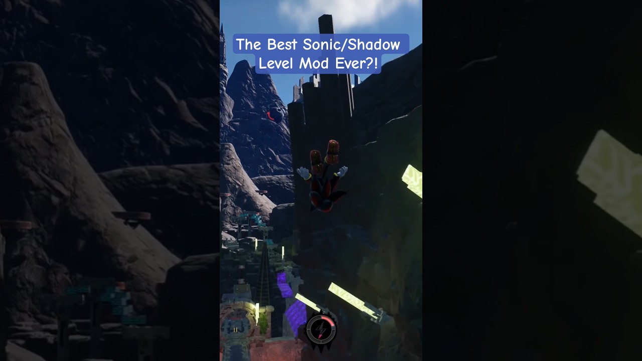 The Best Ever Sonic X Shadow Level Mod? #sonic #shorts #sonicxshadowgenerations
