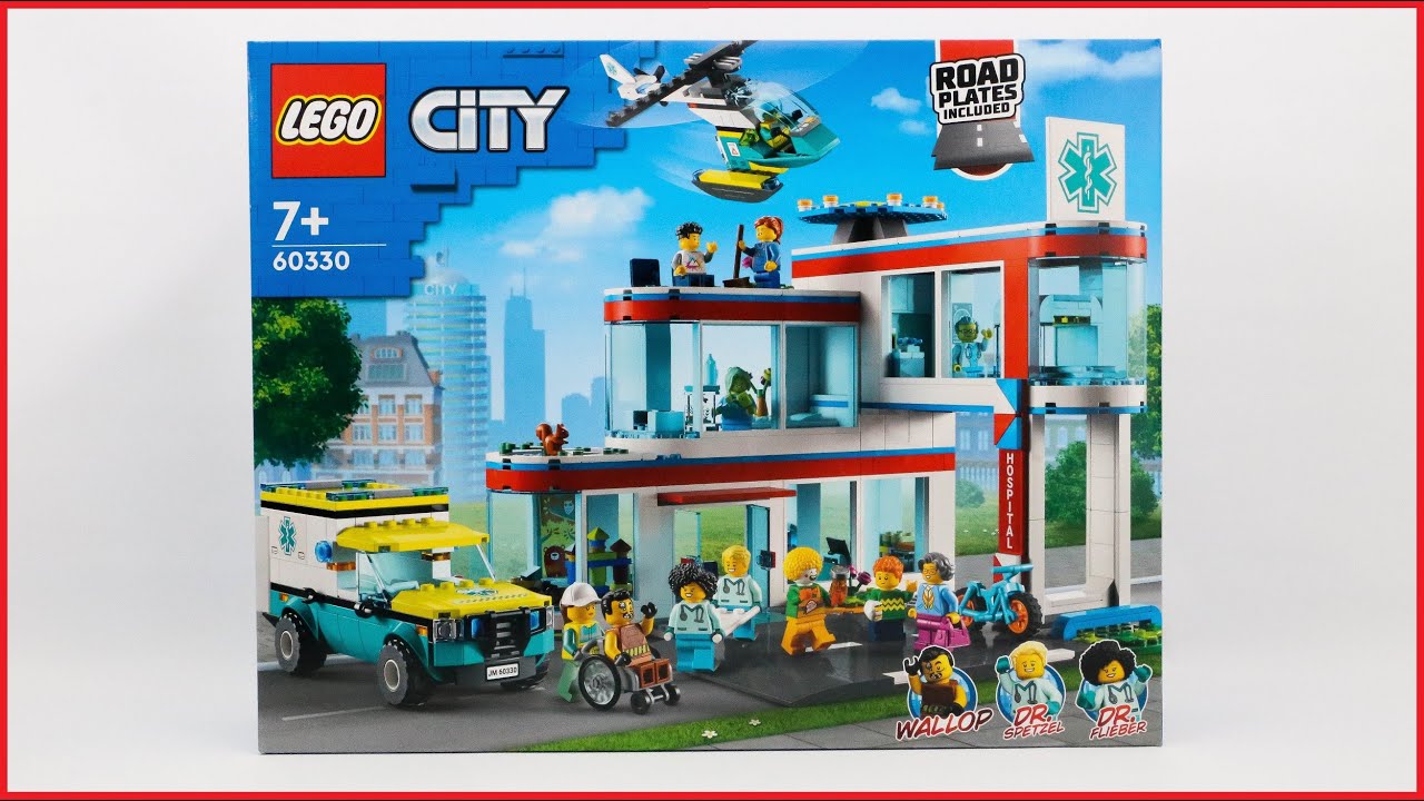 LEGO City 60330 Hospital Speed Build