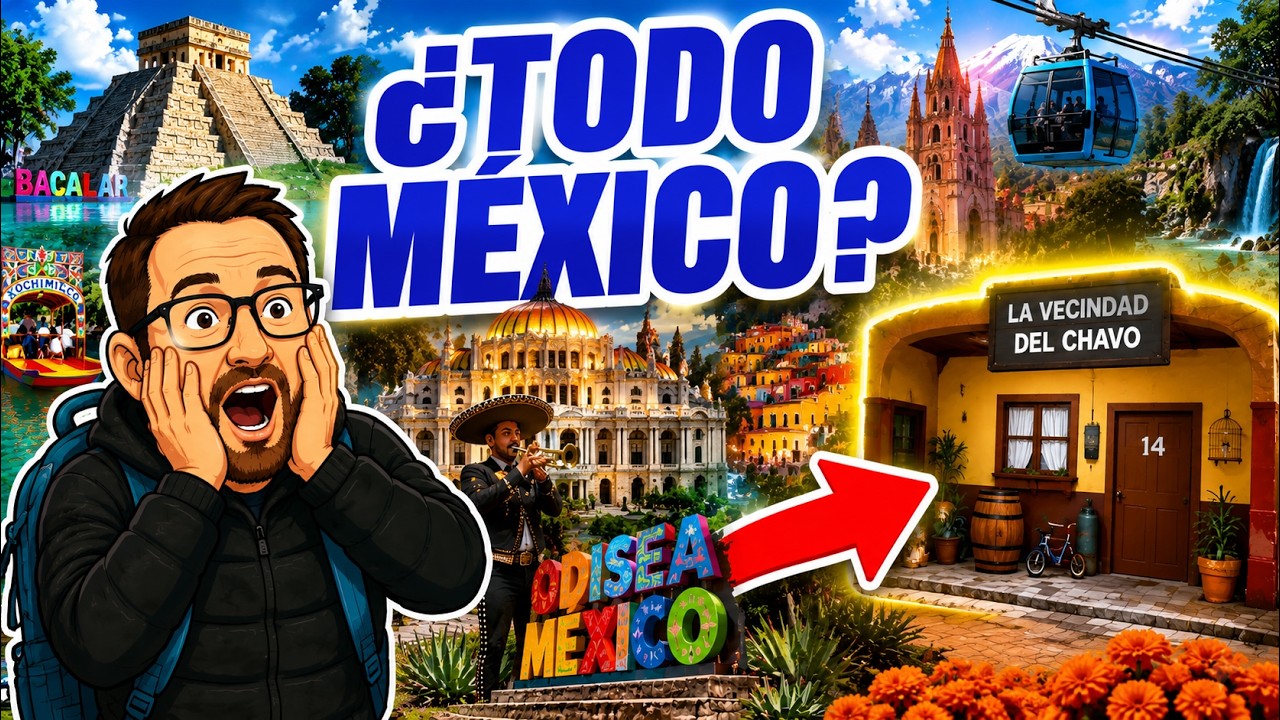 ✨ Esto parece imposible… pero existe en CDMX 🇲🇽 | México en un solo lugar😱🇲🇽