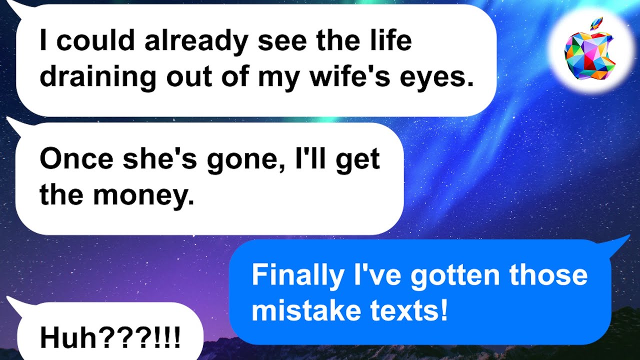 【Apple】My husband and his slut plot to take my money when I get hospitalized with terminal cancer!!