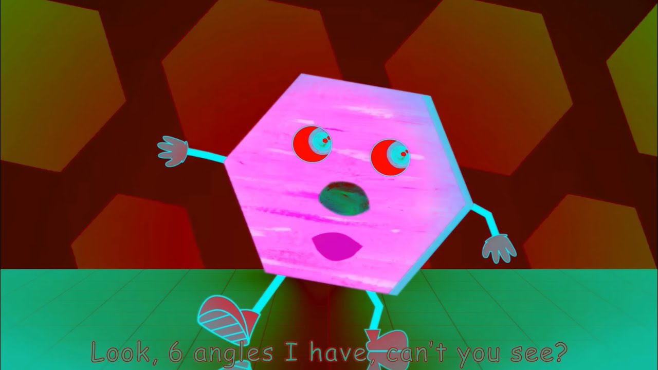 I Am Hexagon With 6 Sides Shape Song 🤩 | Sponsored by Preview 2 Effects 