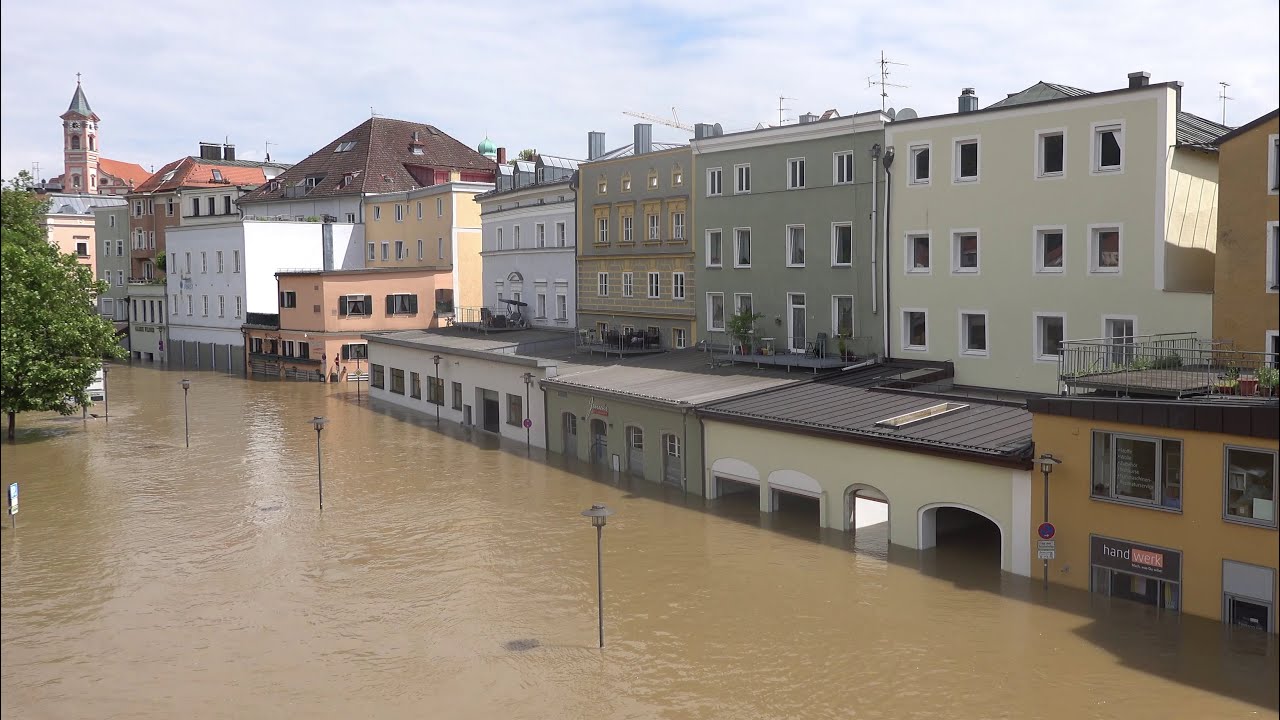 Hochwasser in Passau im Juni 2024