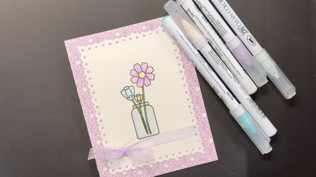 Simple Card Making Tutorial | Craft With Me