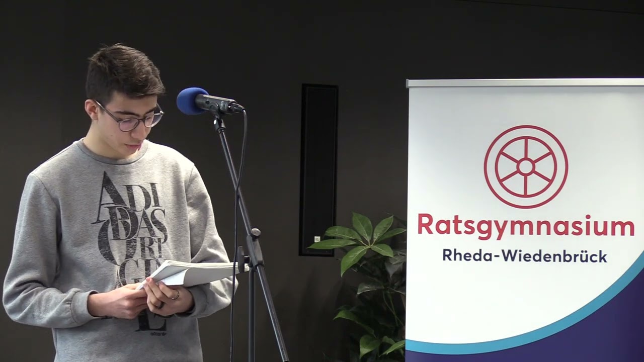 Poetry-Slam am Ratsgymnasium 2022, Teil 1: Achmet
