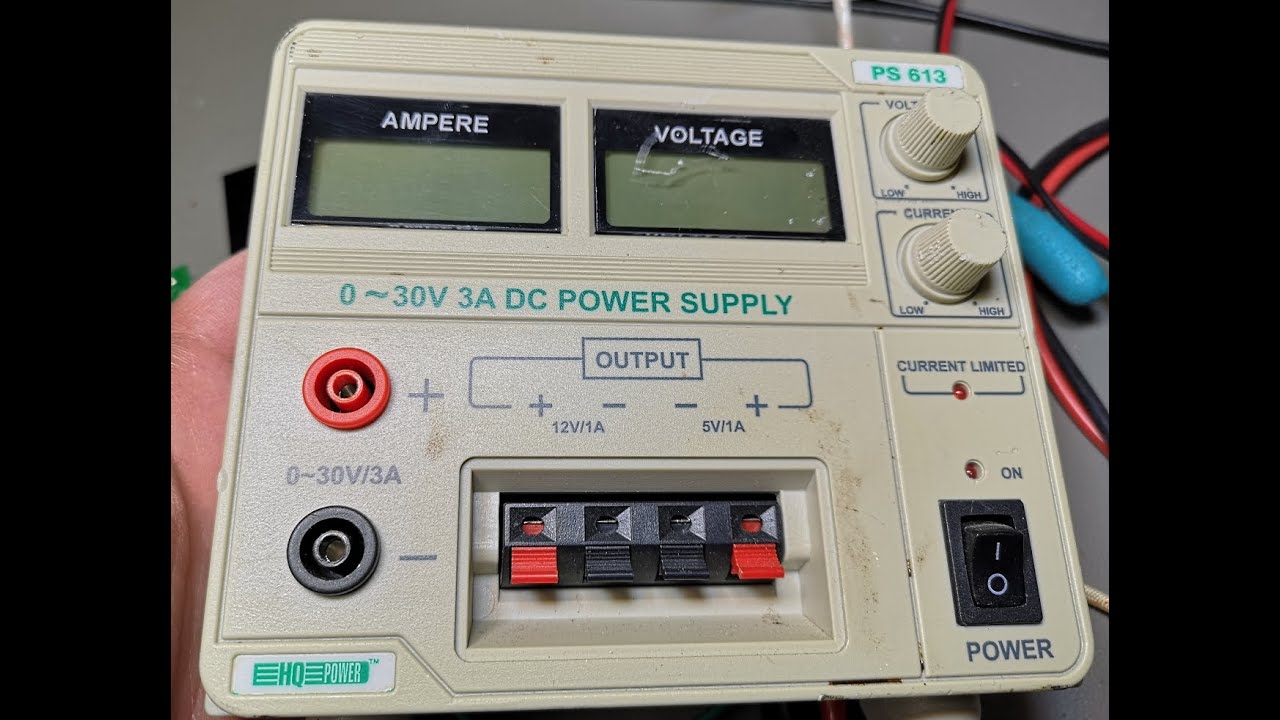 Power supply Velleman PS613 the worst DC power supply ever, Teardown