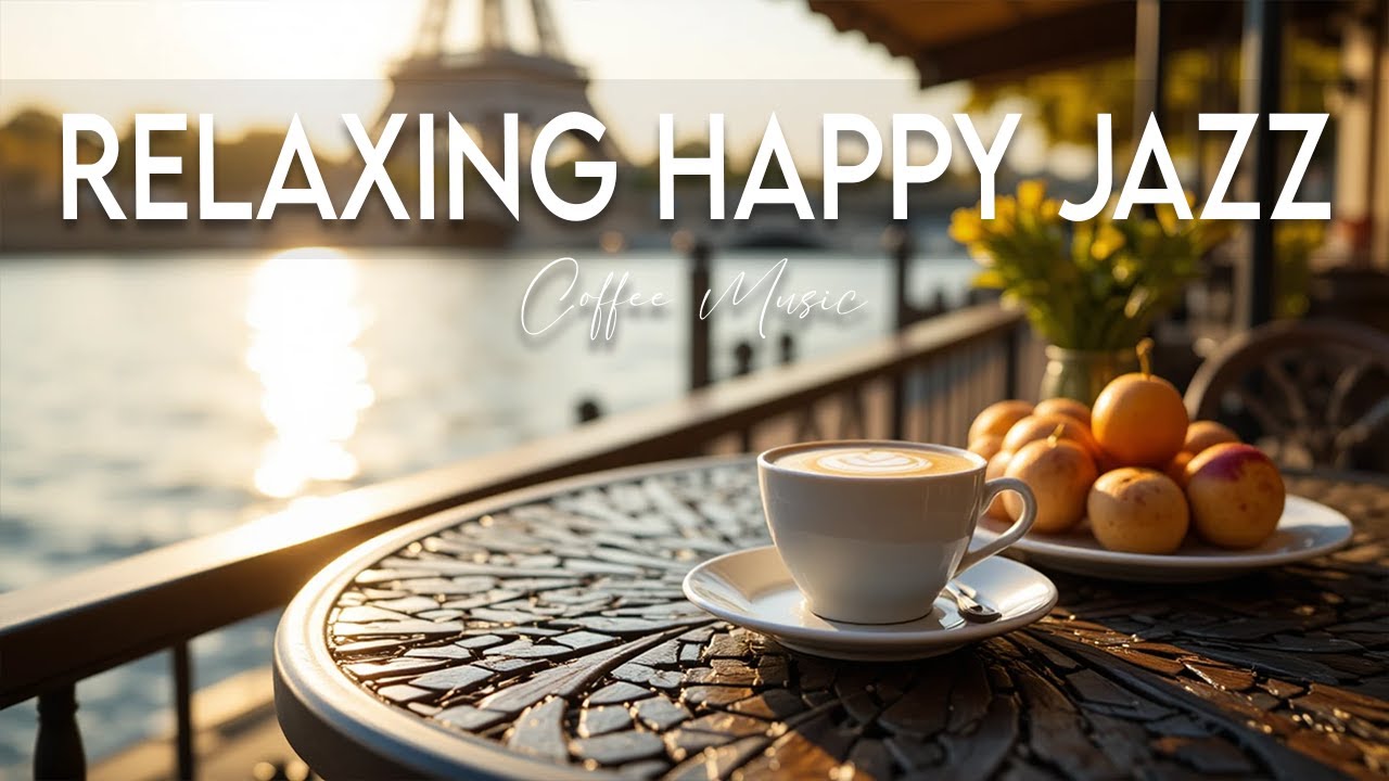 Relaxing Happy Jazz ☕ Bossa Nova background for Great Moods, Stress Relief and Relaxing