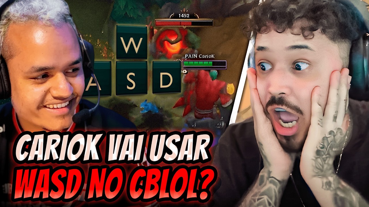 🚨CARIOK JOGOU com (WASD)! FULL CLEAR FICOU mais FORTE? TITAN ANALISA E COMENTA