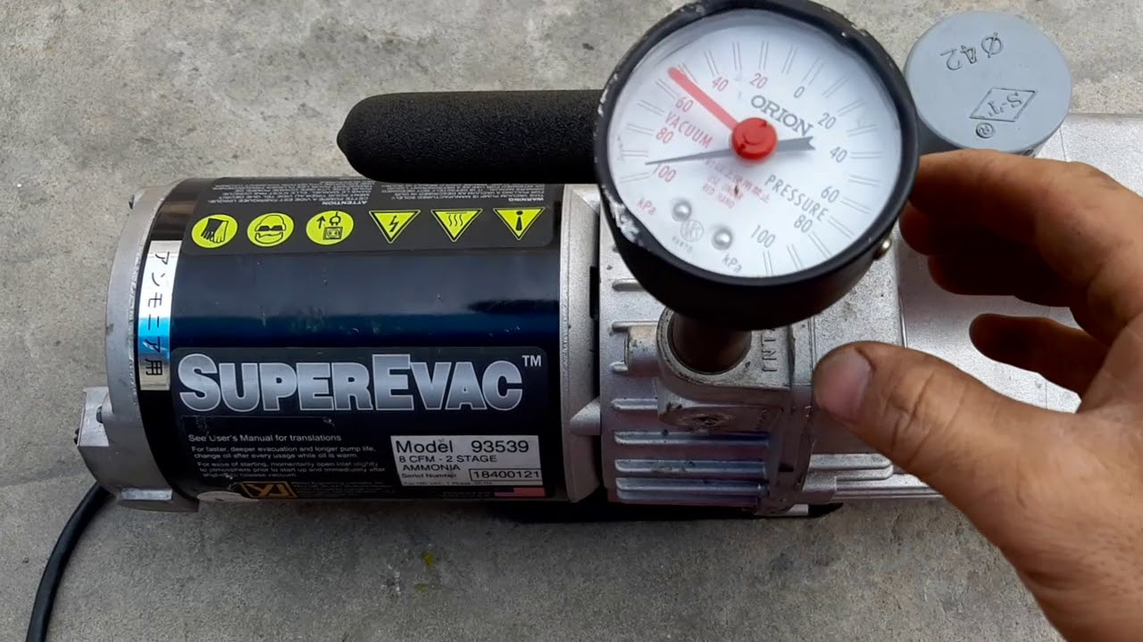 YELLOW JACKET SUPERVAC PUMP