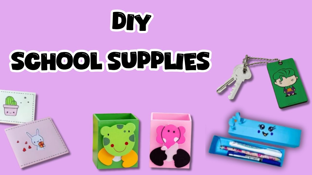 Diy school supplies|student must try|