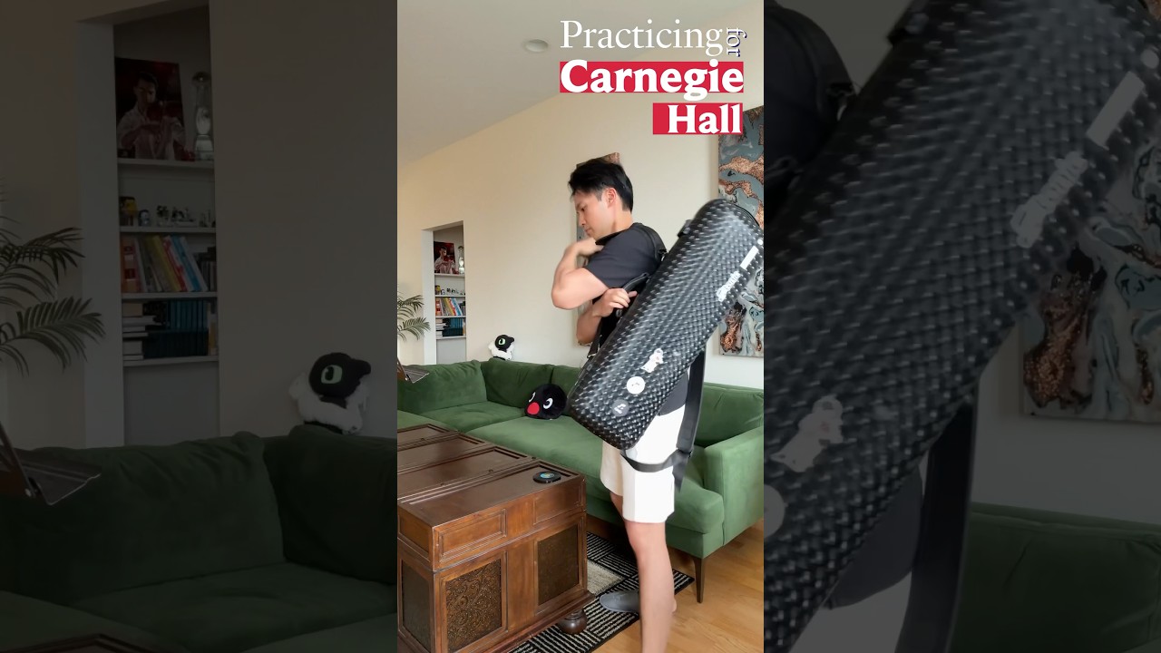How I practice when the pressure is on 😩 #carnegiehall