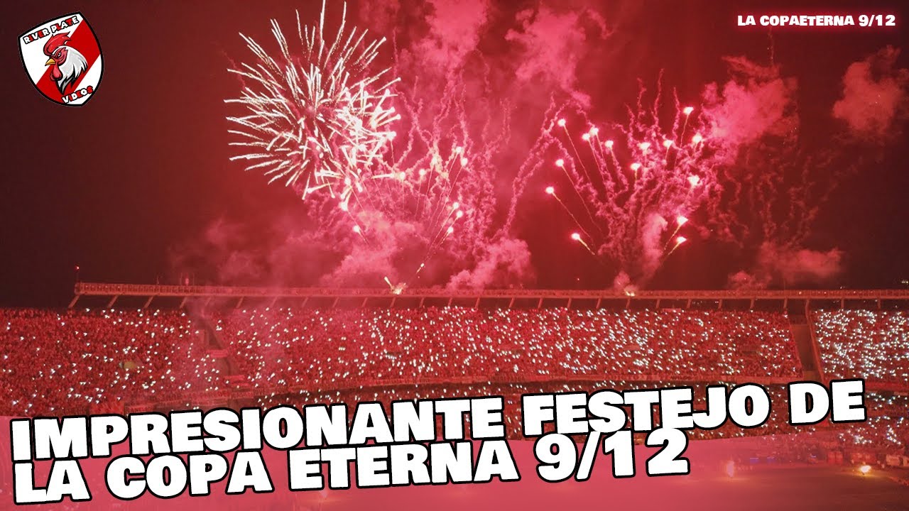 Impresionante festejo de River Plate de la Copa Eterna 9/12 ganada a Boca