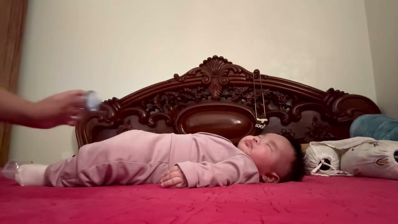 Một ngày đam mê ngủ của em bé Moca