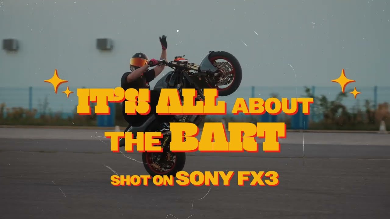 Cinematic Stuntriding - It's all about the BART - Sony FX3