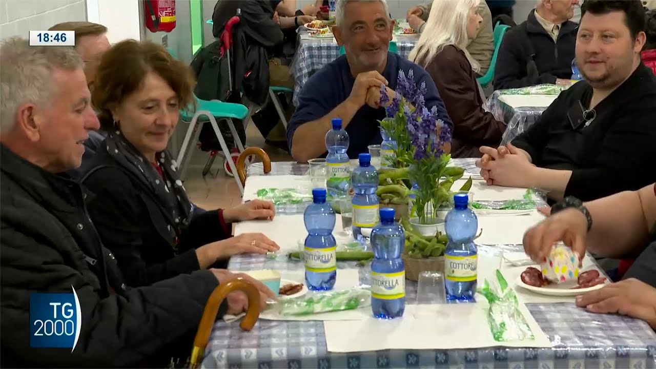 Un 1° maggio all'insegna della solidarietà con il tradizionale pranzo  organizzato da Sant'Egidio