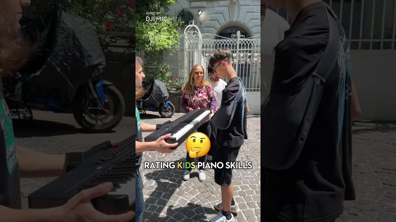 Testing Kids&rsquo; Piano Skills with DJI Mic Mini 🎹🎤 | Audio Quality Challenge!