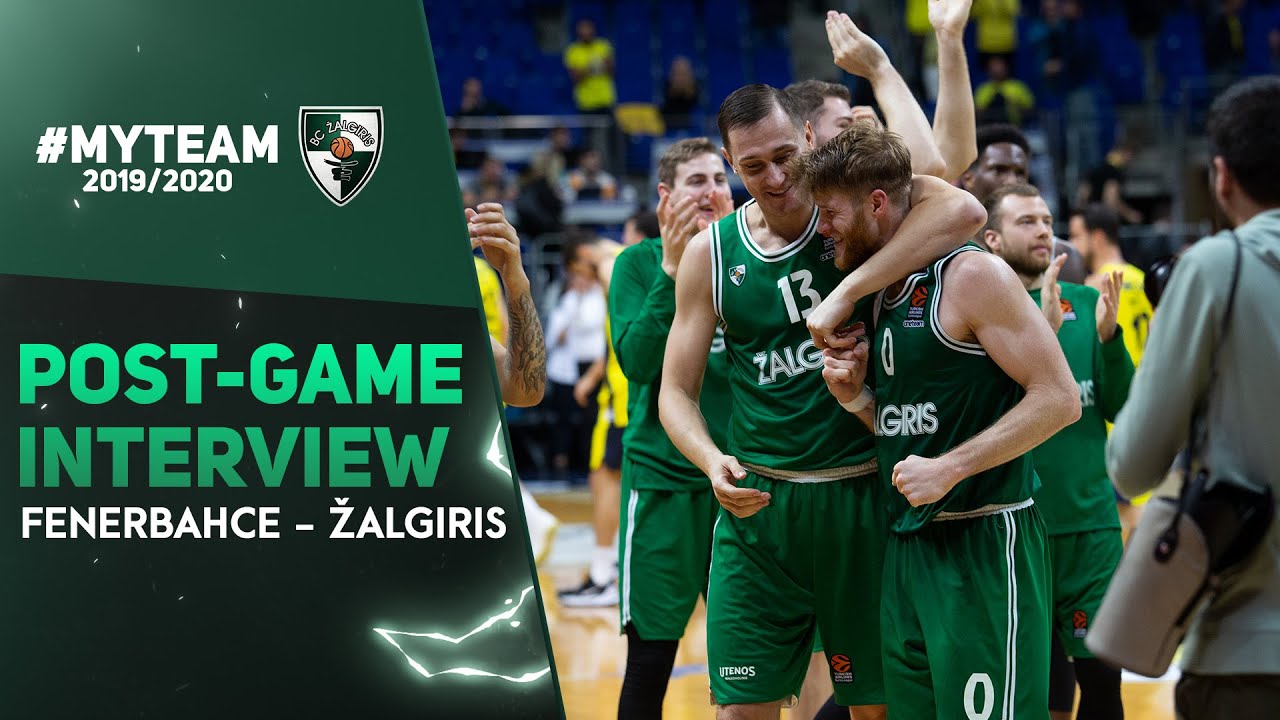 Nigel Hayes talks about Zalgiris victory in Istanbul