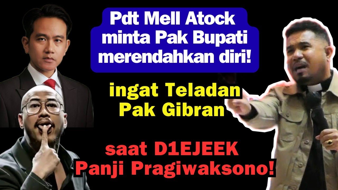 Wow.. Mengejutkan.. Pdt Mell Atock langsung sampaikan ini Kepada. BUPATI saat Khotba!