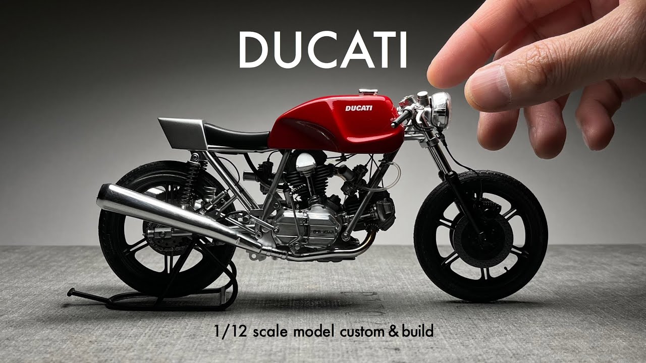 DUCATI 900 MHR【タミヤ 1/12】プラモデル製作  Scale Model Custom