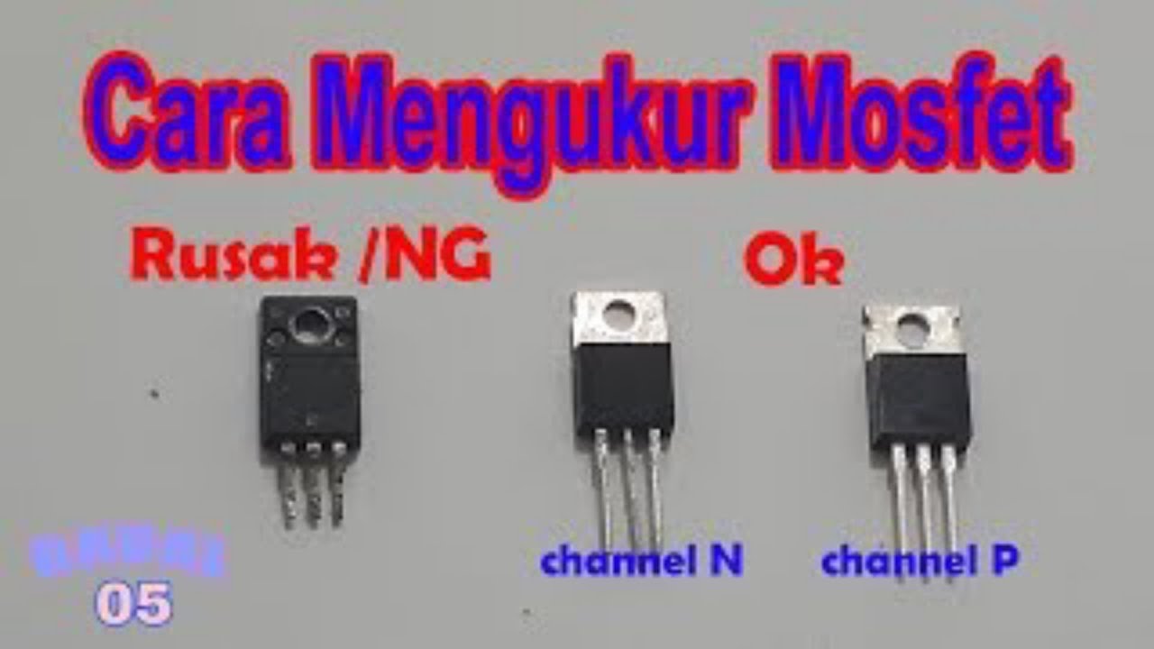 Как измерить DIY Электронный Mosfet Креативные идеи