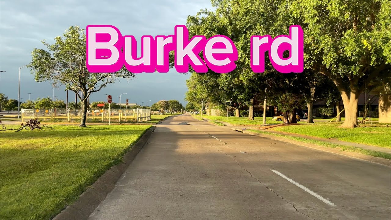 driving on burke rd : Pasadena, Texas