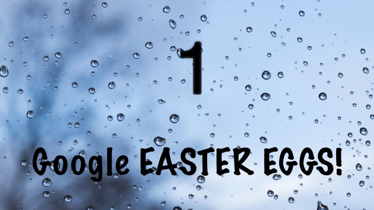 the loneliest number - Google EASTER EGGS!