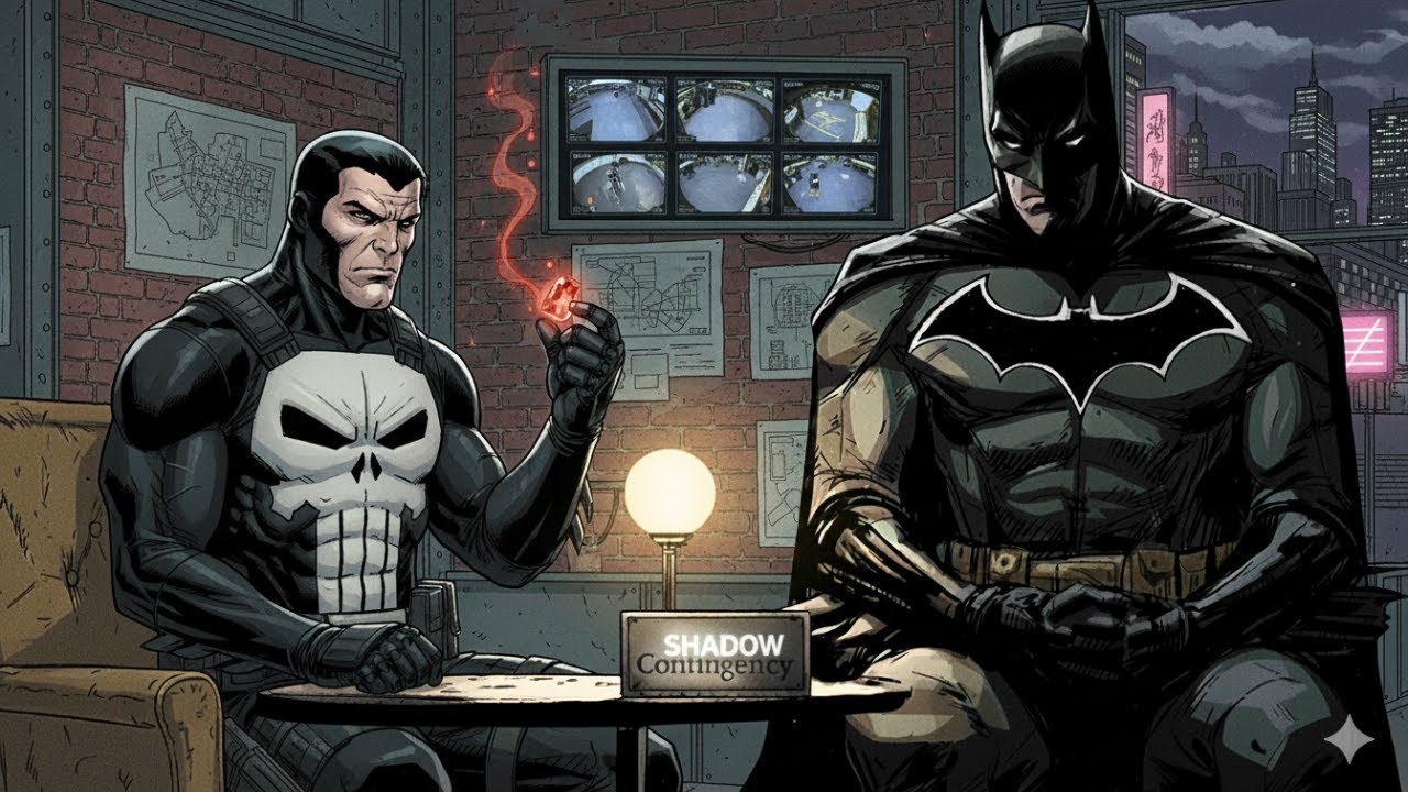 Batman and Punisher Discuss 'CORRUPTION'