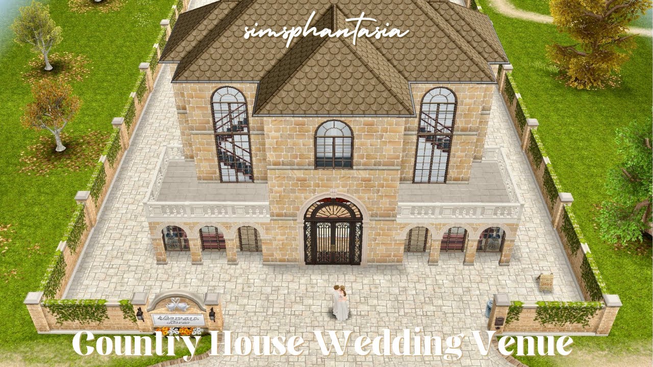 The Sims FreePlay ~ Country House Wedding Venue Tour by Simsphantasia
