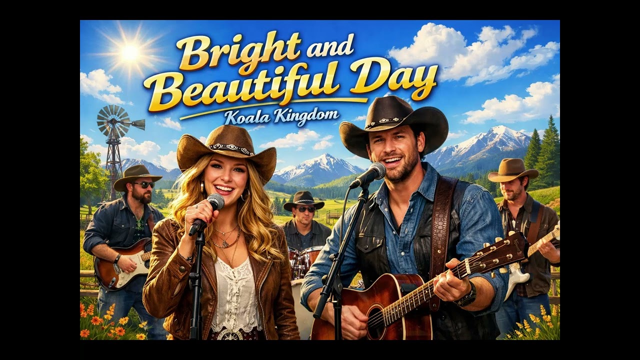 Bright and Beautiful Day ~ an uplifting pop-rock song with a country feel