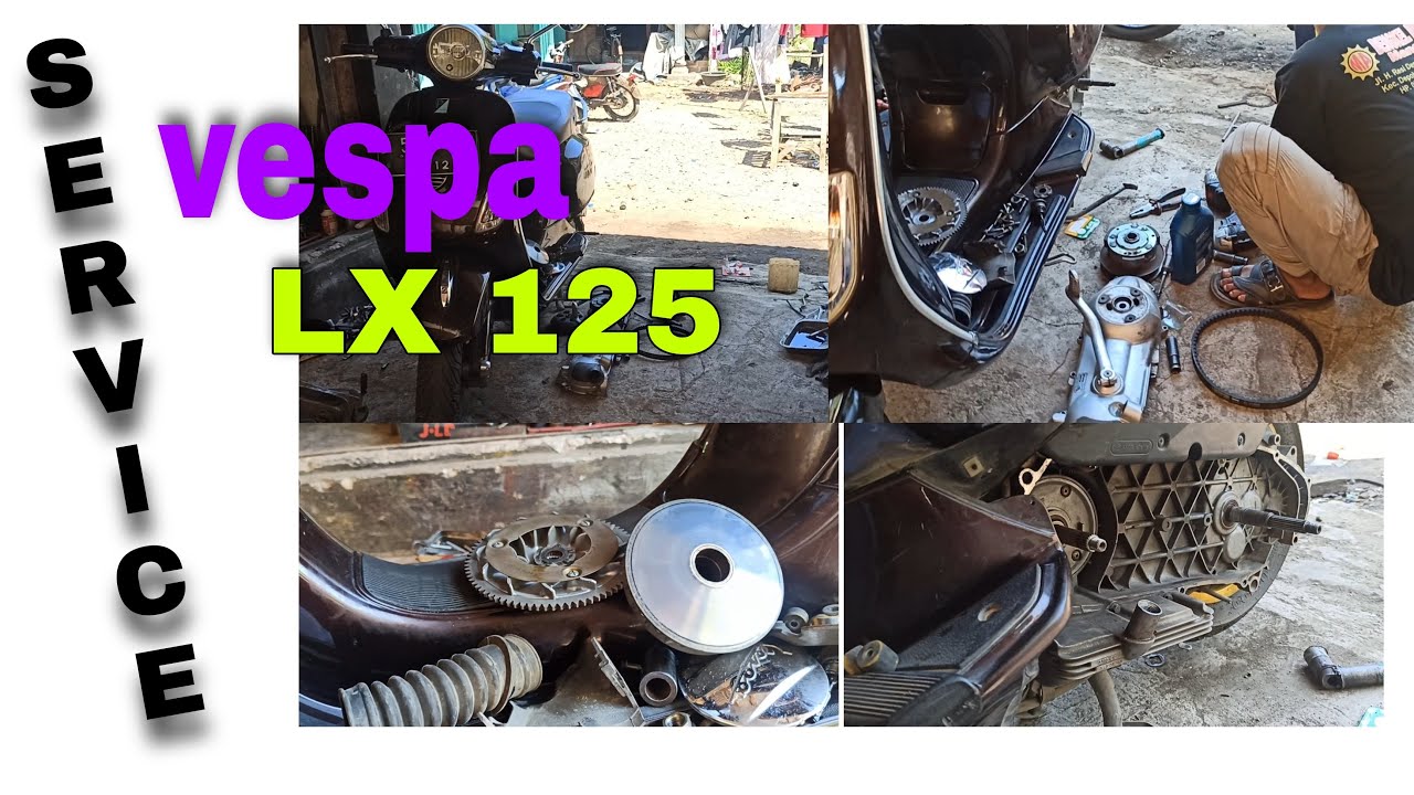 Service vespa LX 125