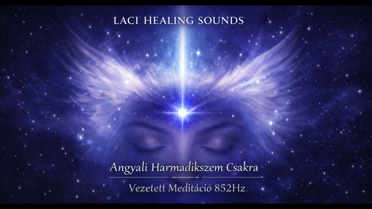 #harmadikszem#852Hz #angyalimeditáció #vezetettmeditáció #intuíció #belsőlátás #lacihealingsounds