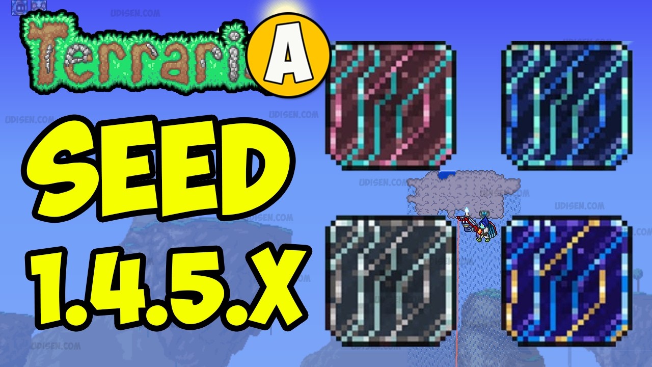 Terraria how to get ASTRA BRICK fast (NEW SEED for 1.4.5.5) (NO DIG) (2026)