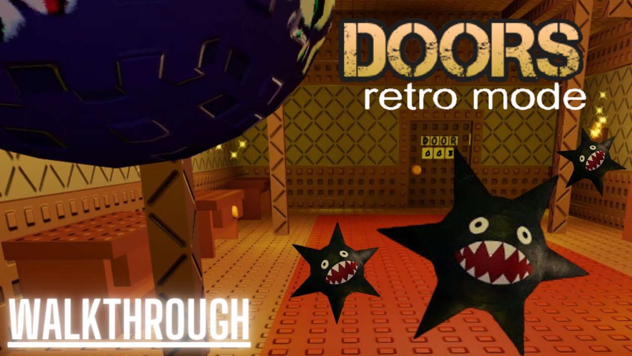 DOORS: (Full Walkthrough) Retro Mode - Roblox